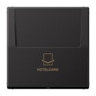 JUNG - TARJETERO HOTEL PARA PULSADOR 531U DARK