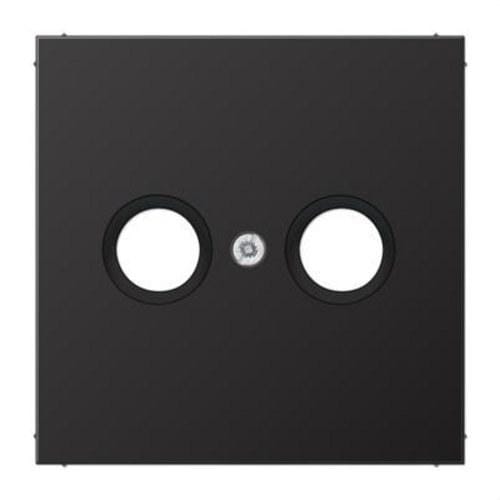 JUNG - Placa para enchufe antena TV dark
