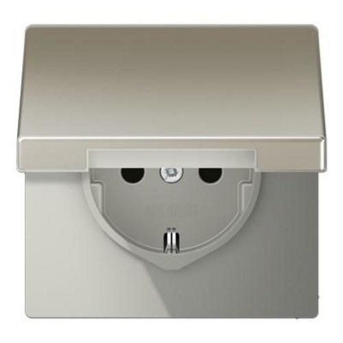 JUNG - BASE ENCH.SCHUKO C/TAPA ABAT.ACE.