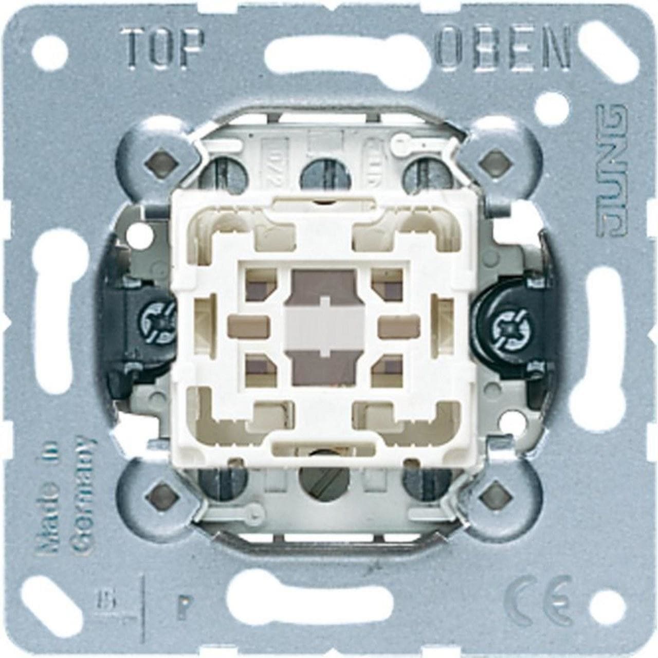 JUNG - Mecanismo pulsador conmutador bipolar 10AX 250V
