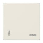 JUNG - Termostato continuo KNX LS990 sin rueda LED blanco marfil