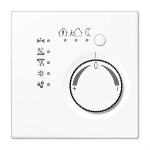 JUNG - Termostato continuo KNX LS990/LSPLUS con BCU blanco alpino