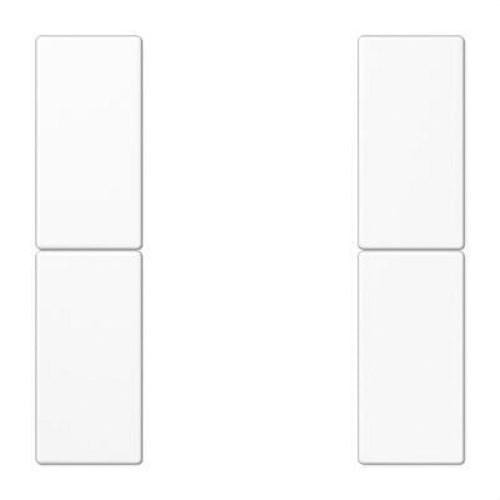 JUNG - Juego teclas F50 KNX 2 fases para Serie LS blanco alpino