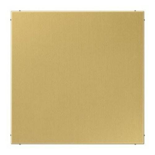 JUNG - Placa ciega presión latón classic