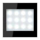 JUNG - LUZ LECTURA LED BLANCO NEGRO