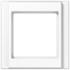 JUNG - Marco embellecedor simple 81x81mm A500 blanco alpino