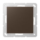 JUNG - Placa ciega para cortes perforación mokka