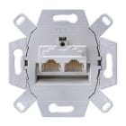 JUNG - MEC.TOMA TELF DOBLE.8P RJ45 CAT.6 E