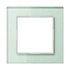 JUNG - Marco embellecedor blanco mate simple 84x84mm