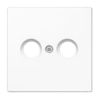 JUNG - Placa TV/FM blanco alpino