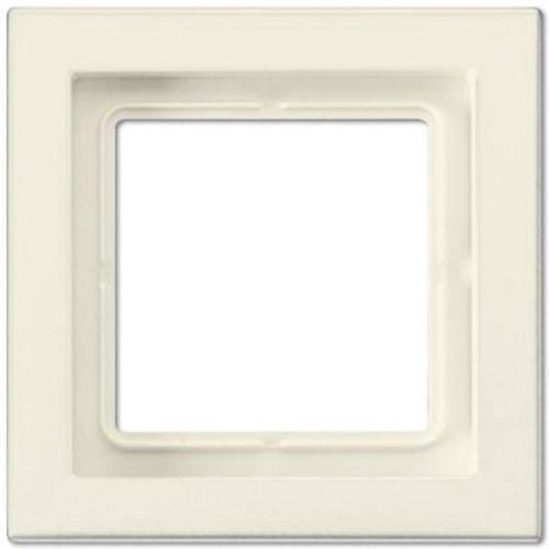 JUNG - Marco simple para montaje horizontal vertical blanco marfil