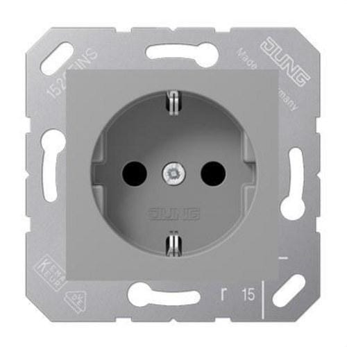 JUNG - Base Schuko® 50x50 gris