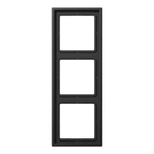 JUNG - Marco montaje horizontal vertical simple 81x223 antracita
