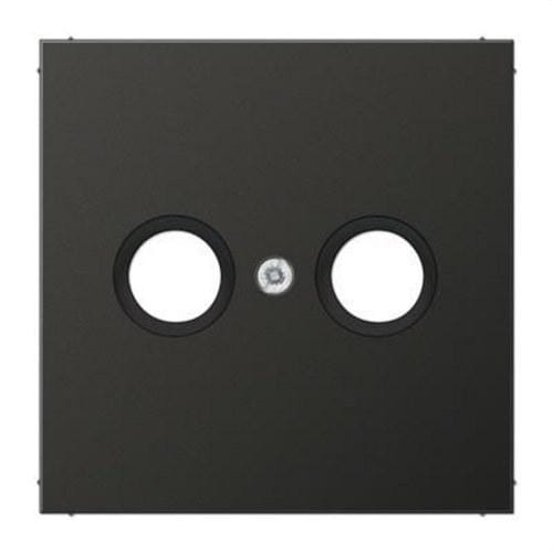 JUNG - Placa para toma TV antracita