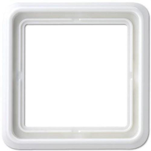 JUNG - Marco 1 elemento blanco alpino