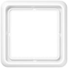 JUNG - Marco montaje horizontal vertical blanco alpino 1 elemento WU500