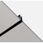LEDS-C4 - Luminaria carril empotrable 2000mm bajo voltaje negro