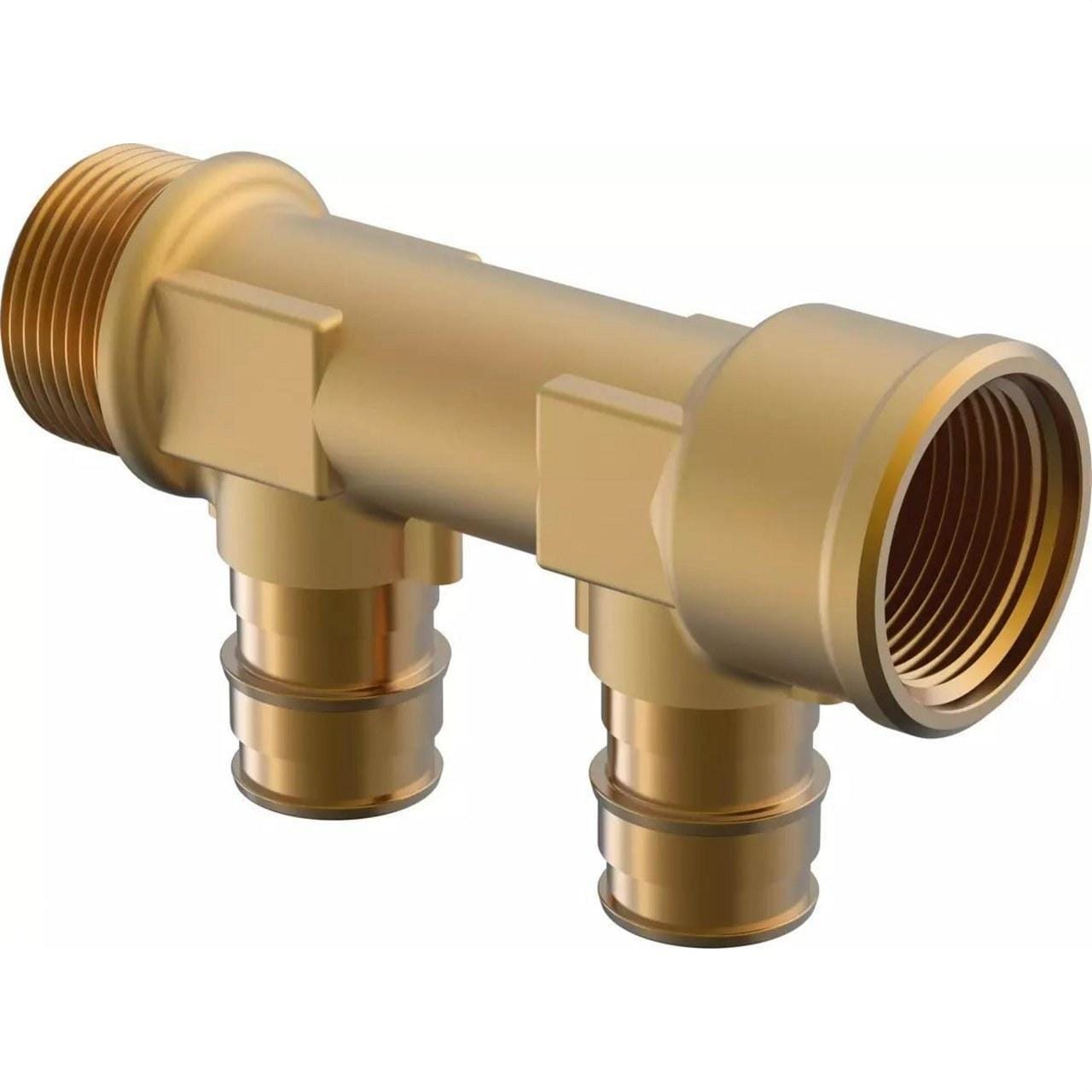 WIRSBO - Colector fijo 3/4" macho-hembra T-2x20 serie 5.0
