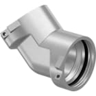 UPONOR - Codo 45° RS2 con 40-50-63-75mm Uponor RS