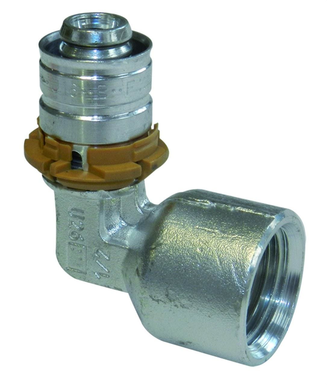 UPONOR - Codo salida hembra 16x1/2" lateral Pert-Al-Pert
