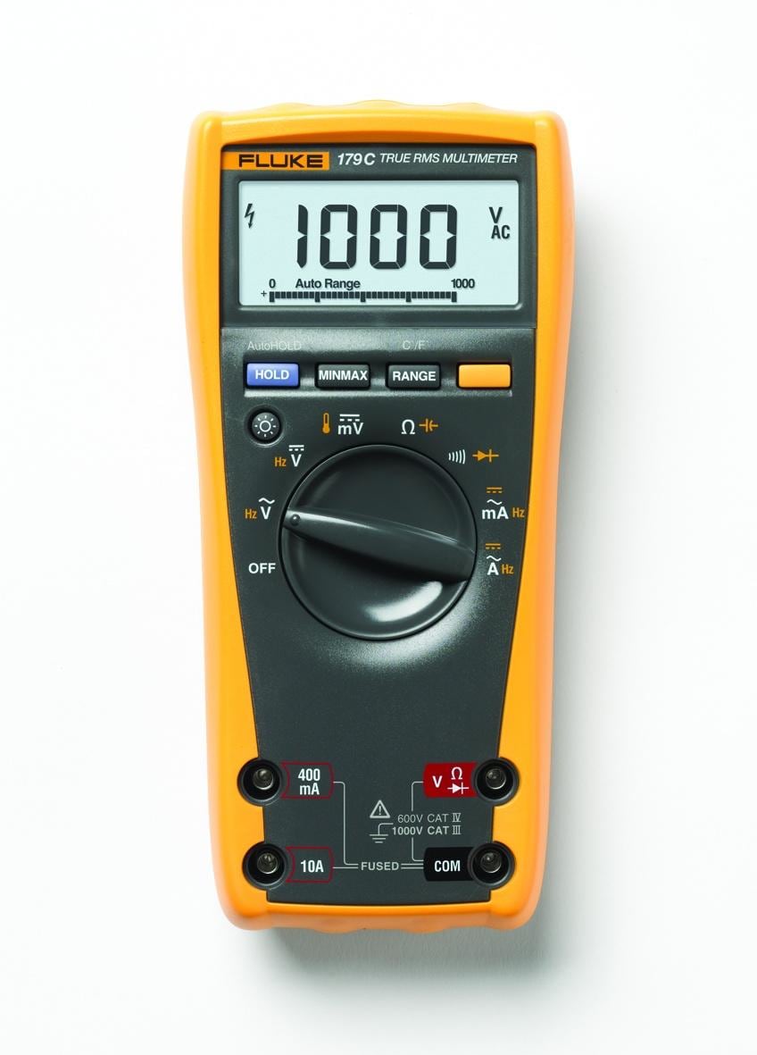 FLUKE - Multímetro digital FLUKE-179 TRMS toma display luminoso