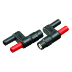 FLUKE - Adaptador doble de clavija tipo banana a BNC macho