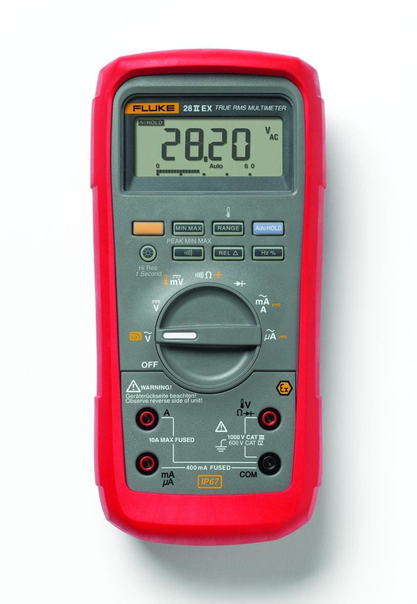 FLUKE - Multímetro digital de verdadero valor eficaz intrínsecamente seguro