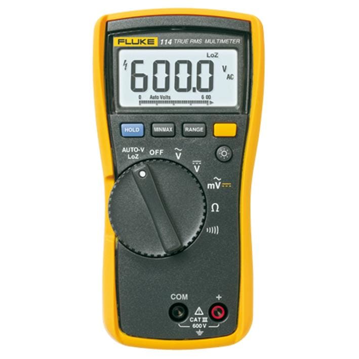 FLUKE - Multímetro digital TRMS; Medidas de Vac/dc y Ohm