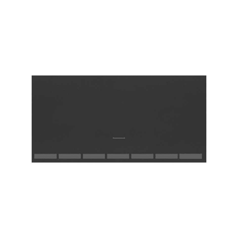 SIMON - Tecla interruptor SIMON 100 regulable IO negro mate