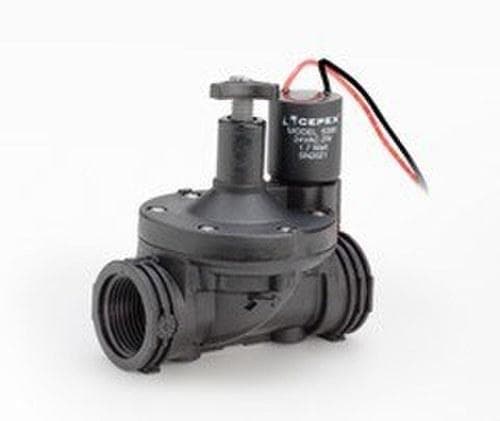 CEPEX - Electroválvula CPV2201B 2" rosca H BSP control de caudal 24 VAC solenoide de 2 vías