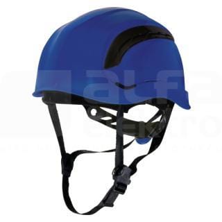 DELTA PLUS - Casco obra GRANITE WIND ajustable azul fluo