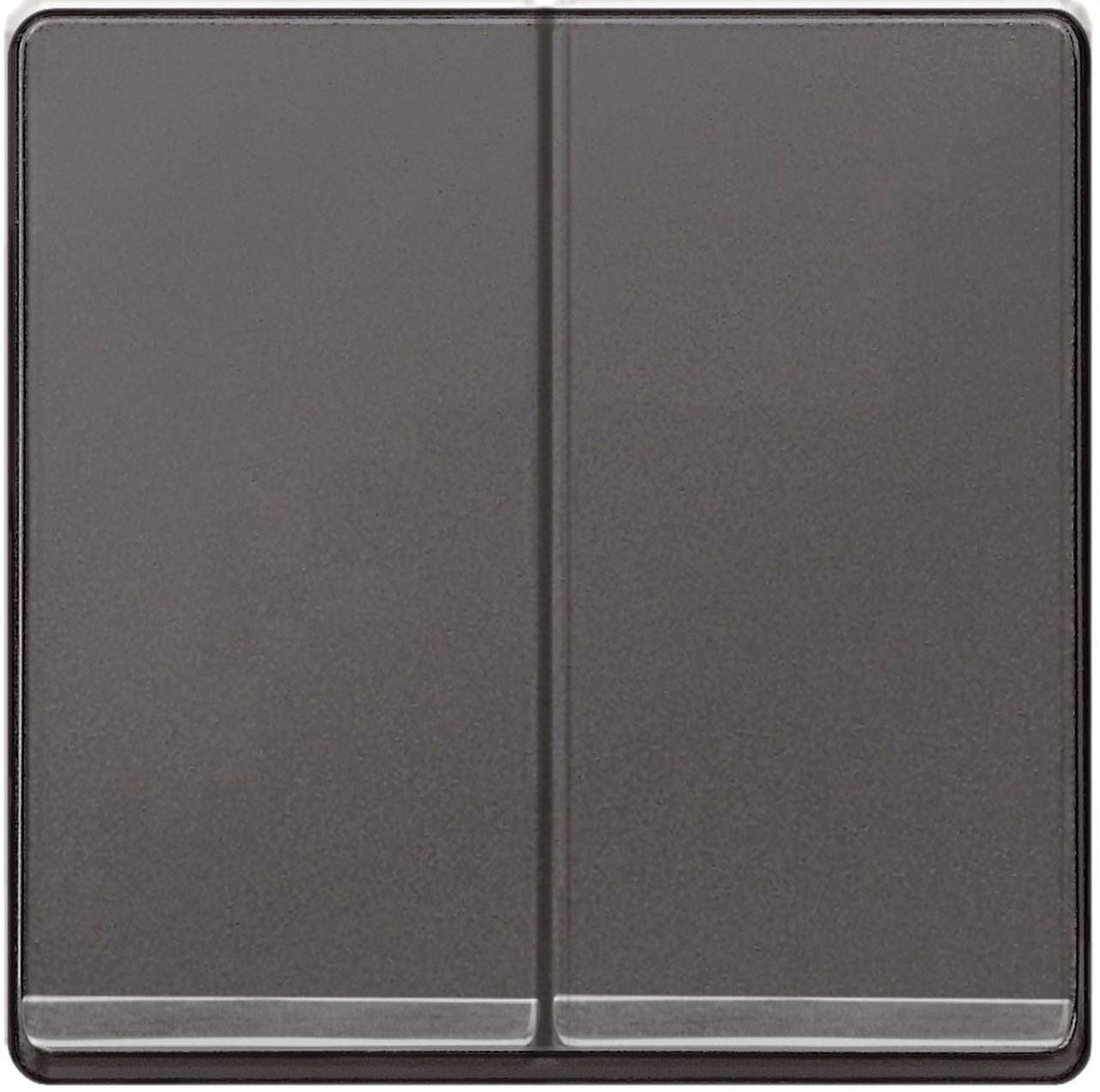 BJC - Tecla doble Miro decorada en cromo difusor en carbono