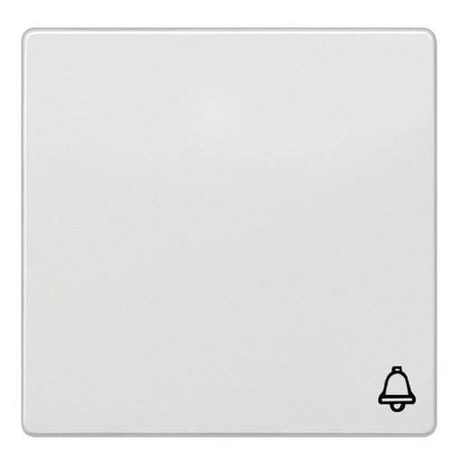 BJC - Tecla símbolo campana style en blanco polar