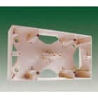 BJC - Zócalo superficie 2 elementos 85x157x339mm en blanco