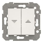 BJC - Interruptor de persianas serie Viva en blanco