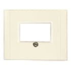 BJC - Tapa conector multimedia Iris en beige