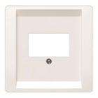 BJC - Tapa conector multimedia style en blanco polar