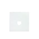 BJC - Tapa tomas RJ-19582-1 style en blanco polar