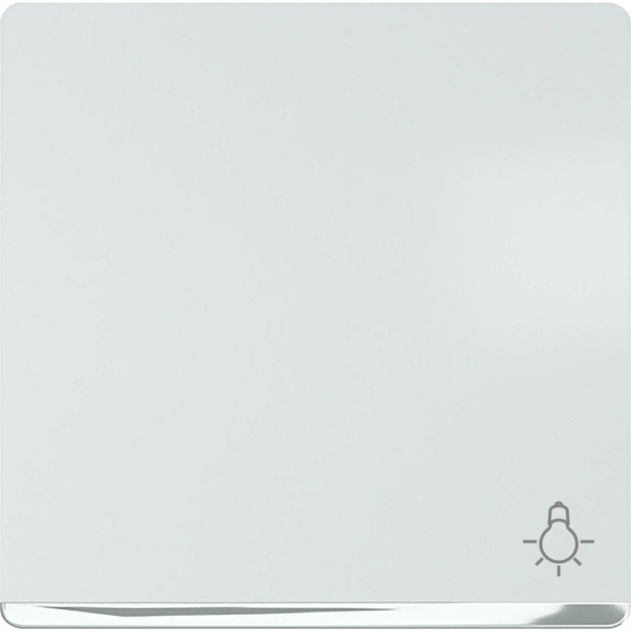 BJC - Tecla símbolo luz Miro cromo en blanco polar