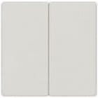 BJC - Tecla doble Miro difusores en blanco polar