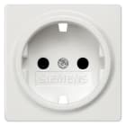 BJC - Tapa Schuko Miro protección infantil en blanco polar