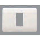BJC - Placa unipolar americana estrecho Sol Teide en blanco