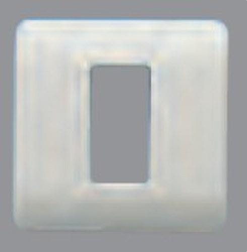 BJC - Placa 1 elemento con garras y bastidor Sol Teide en blanco