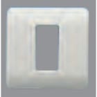 BJC - Placa 1 elemento con garras y bastidor Sol Teide en blanco
