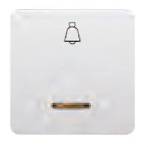 BJC - Tecla pulsador luz luminoso ancha Sol Teide en beige