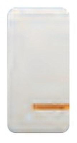BJC - Tecla interruptor unipolar control con difusor serie Sol Teide en blanco
