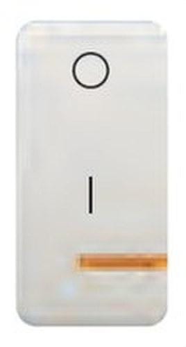 BJC - Tecla interruptor bipolar estrecha con difusor Sol Teide en beige