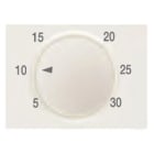 BJC - Tapa termostato electrónico serie Coral en dorado perla
