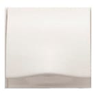 BJC - Tapa articulada base enchufe seguridad serie Coral en blanco