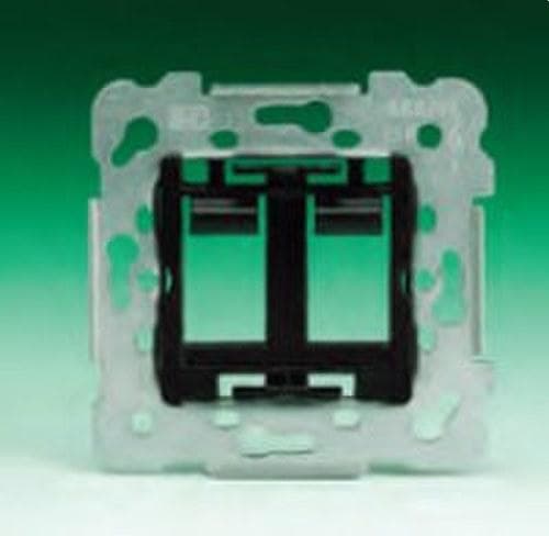 BJC - Adaptador para 2 conectores RJ45 y RJ11 serie Iris